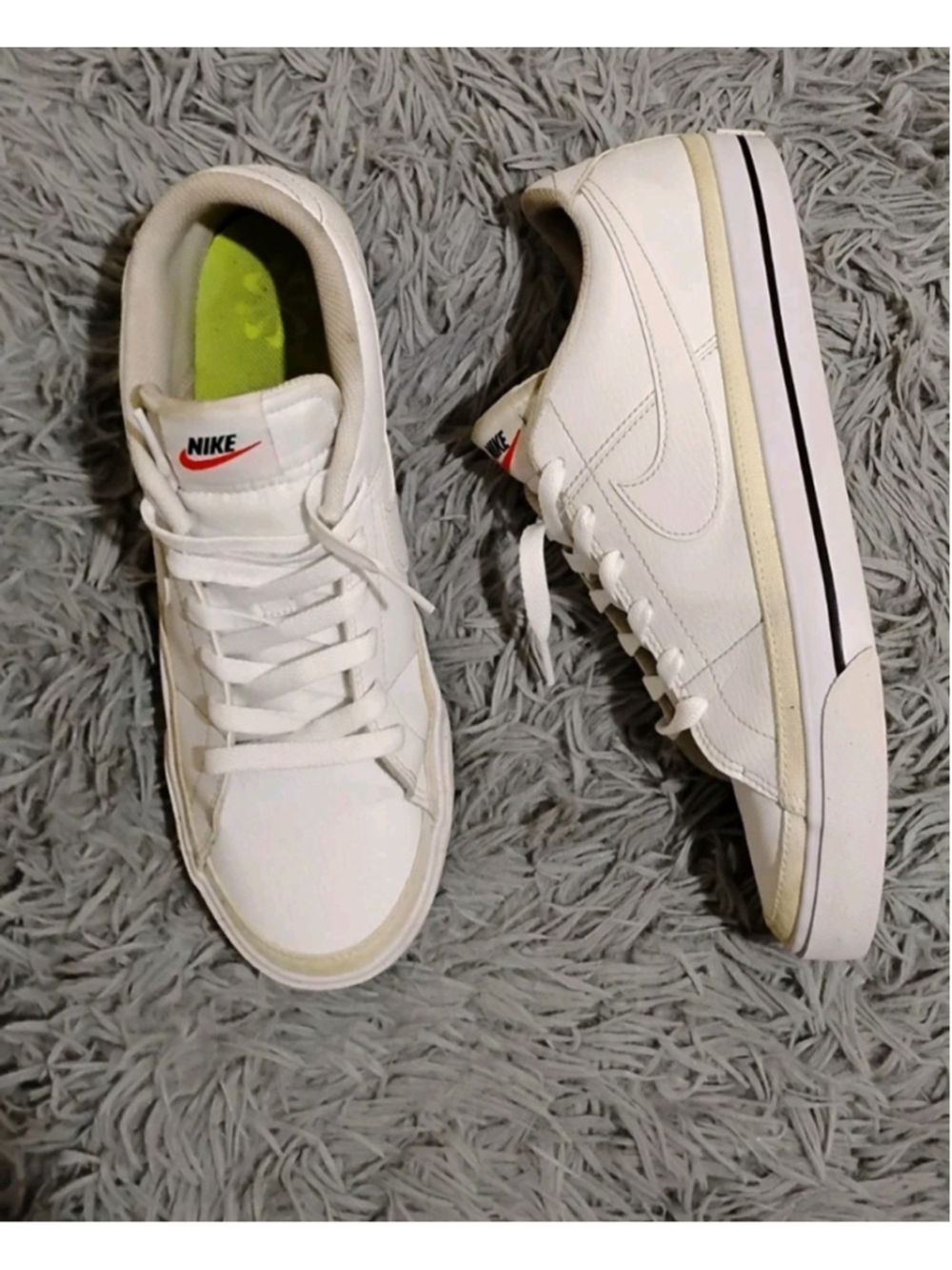 Nike Court Legacy Next Nature Women Size 11 White Sneakers - DH3161-101
